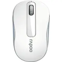 Rapoo M10Plus WiFi mus Sladdlös, USB Vit 1000 dpi Ergonomisk