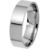 Kohinoor Förlovningsring 5mm ; 14K Vitguld 003-117 19