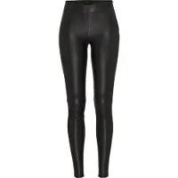 Selected Sylvia Stretch Leather Leggings