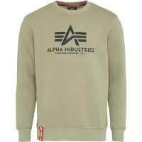 Alpha industries Sweatshirt gyttjefärgad / oliv