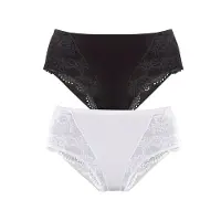Petite fleur Shapingtrosa svart / vit