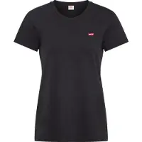 Levi's T-shirts med korta ärmar PERFECT TEE kvinnor - Svart - EU S