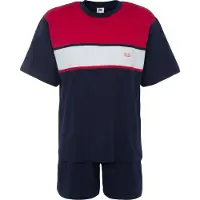 H.I.S. Pyjamas kort marinblå / röd / vit