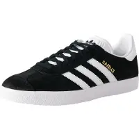 Adidas Originals Låg sneaker 'Gazelle' svart / vit