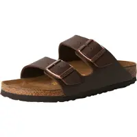 Birkenstock Pantolette 'Arizona' mörkbrun