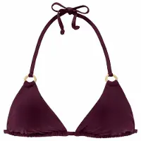 LASCANA Bikiniöverdel 'Kati' bordeaux