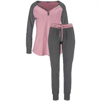 Buffalo Pyjamas grå / rosa