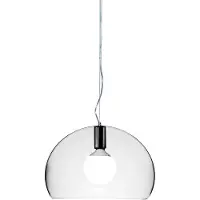 Kartell Taklampa , FL/Y, dimbara, Transparent, Vardagsrum, Plast, Design