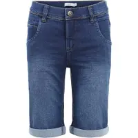 Name it Shorts - Noos - NkmSofus - Medium+ Blue Denim - - 14 år (164) - Shorts