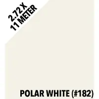 Colorama Bakgrund Polar White 2,72x11m #82