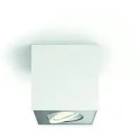 Philips myLiving - Takspotlight - LED - 4.5 W - varmt ljus - 2200-2700 K - låda - vit