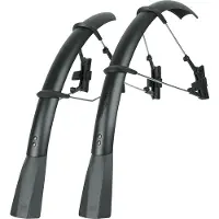 Sks Raceblade Pro XL Mudguard Pair svart 2022 Stänkskärmar Clip-on