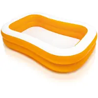 Intex Mandarin Swim Center Familiepool, 600L, 229x147x46cm