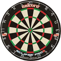 Unicorn Eclipse Pro2 Borst Dartboard Dartboard PDC godkänd