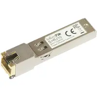 Mikrotik S+RJ10 - SFP+ sändar/mottagarmodul - 10GbE, 5GbE, 2.5GbE - 10Base-T, 100Base-TX, 1000Base-T, 10GBase-T, 2.5GBase-T, 5GBase-T / RJ-45 - upp till 200 m