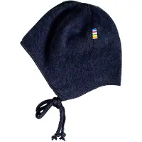 Joha Hjälmmössa - Ull - Marinblå - - 41 cm - Babyhjälm