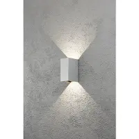 Konstsmide Cremona 7940-310 LED-utomhusväggbelysning EEK: F (A - G) LED LED fast installerad 6 W Grå