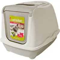 Moderna Flip Cat Hygienisk Kattlåda För Stora Katter 39x50x37 Cm