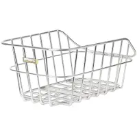 Basil Cento Alu Korg silver 2022 Cykelkorgar för pakethållare