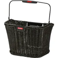 Klickfix Structura Korg Retro svart 2022 Cykelkorgar
