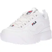 FILA Låg sneaker 'Disruptor' mörkblå / röd / vit