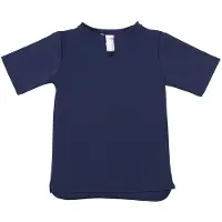 Petit Crabe Badtröja - Marinblå m. Stjärna - - 7-8 år (122-128) - Badkläder