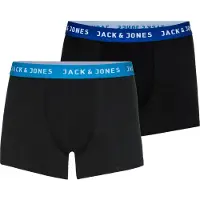 Jack & Jones Boxershorts 'Rich' royalblå / svart / vit