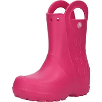 Crocs Gummistövlar HANDLE IT RAIN BOOT flickor - Rosa - 33 / 34