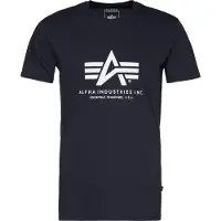 Alpha industries T-shirt marinblå / vit