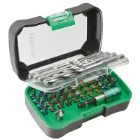 Hikoki Sats med borr- och skruvbits 750365; 1/4''; 25 mm; 50 st.