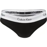 Calvin Klein Trosor THONG F3786E kvinnor - Svart - EU S