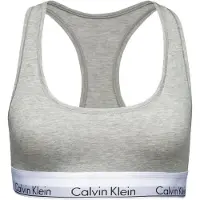 Calvin Klein Comfort Letter Enkel BH Damunderkläder Grå F3785-020 XL