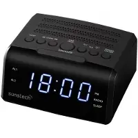 Sunstech Frd35ubk Väckarklocka