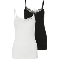ONLY Topp 'ONLKira' svart / vit