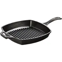 Lodge Grill Pan square, width approx. 26.5 cm