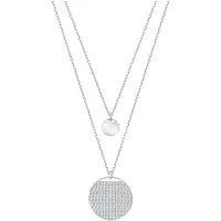 Swarovski Ginger Rund Design Kristallhalsband Damhalsband Vit 5389047 Box (Random Color)