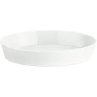 Pillivuyt Fat ovalt/ugnsform 31 cm Vit