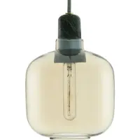 Normann Copenhagen Taklampa , Guld / mässing, Vardagsrum, Glas