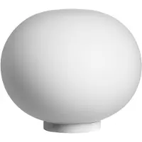 Flos Bordslampa , GLO-BALL, dimbara, Vit, Vardagsrum, Glas, Design