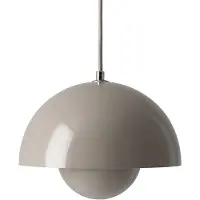 &tradition Taklampa &Tradition, Flowerpot VP1, dimbara, Grå, Vardagsrum, Metall, Design