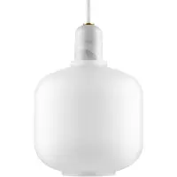 Normann Copenhagen - Amp Taklampa Small Vit/Vit