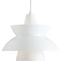 Louis Poulsen Taklampa , Doo-Wop, dimbara, Vit, Vardagsrum, Metall, Design