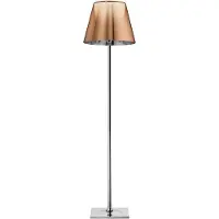 Flos Design golvlampa KTRIBE, dimbar, Genomskinlig / transpare, Vardagsrum / matsal, Syntetmaterial, Design, Golvlampa