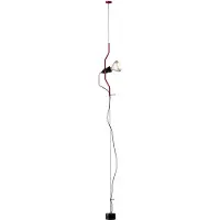 Flos Taklampa , dimbara, Röd, Vardagsrum, Plast, Design