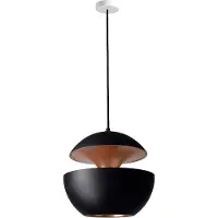 DCW éditions Taklampa , Svart, Vardagsrum, Aluminium