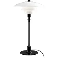 Louis Poulsen Bordslampa , PH 2/1, Vit, Vardagsrum, Metall, Design