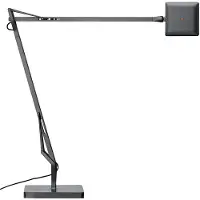Flos Design bordslampa Kelvin Edge, Aluminium / grå / zink, Arbetsrum / kontor, Aluminium / grå / zink, Design, Bordslampa