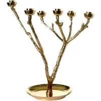 Pols Potten Twiggy ljusstake guld s