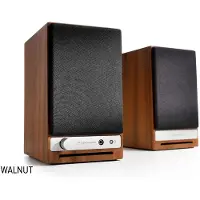 Audioengine HD3, 2.0 kanaler, Kabel & Trådlös, 15 W, 65 - 22000 hz, Valnöt