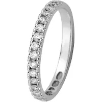 Kohinoor 033-216V-32 Diamantring vitguld Estelle 17